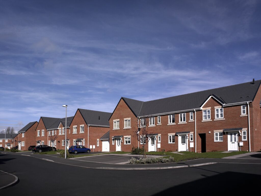 Tarmac Surfacing and Driveway Project on a modern UK Estate